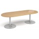 Trumpet Radial End Boardroom Table